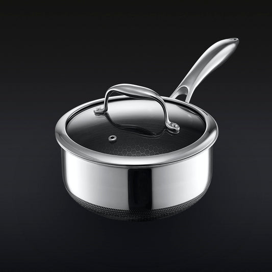 Hybrid Saucepan With Lid, 2-Qt