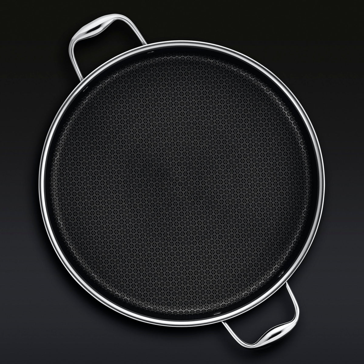 Hybrid Deep Sauté Pan/Chicken Fryer with Lid, 7-Qt