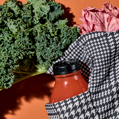 The Everything Everywhere Bag (Houndstooth-Onyx)