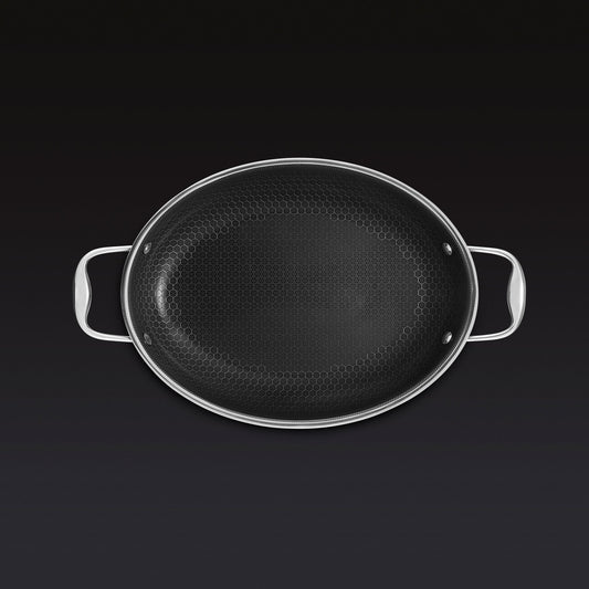 Hybrid Oval Roasting Pan, 9” x 12.5”
